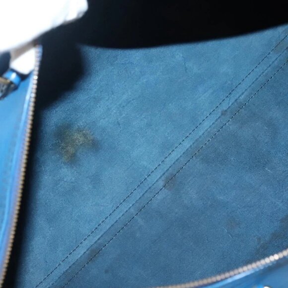 LOUIS VUITTON Epi Speedy 40 Hand Bag Toledo Blue - Picture 12 of 15